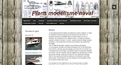 Desktop Screenshot of plansbateaux.net